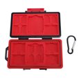 thumbnail image 1 of SIM Card Storage Box, Sturdy Snap on Locking Memory Card Case Compact  for Travel, 1 of 7