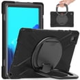 thumbnail image 4 of Funda colorida para Samsung Tab A7 de 10,4 pulgadas T500 con soporte de anillo ajustable grande y protección contra golpes., 4 of 5