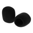 thumbnail image 4 of Micrófono Negro Cubierta De Esponja Windscreenr Para Solapa clip de solapa Micrófono De Auriculares Yuyangstore Funda de esponja negra para micrófono, 4 of 8