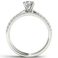 thumbnail image 3 of 1 Carat T.W. Diamond Classic 14kt White Gold Engagement Ring Set, 3 of 4