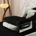 thumbnail image 5 of Erosebridal Spooky Witch Zipper Full Size Comforter Sets with Fitted Sheet and 2 Pillowcases, Halloween Zipper Bedding Set for Boys Girls, Ash Beige Dark Brown, Black Reversible, 5 of 7