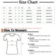 thumbnail image 3 of Fesfesfes Hiking Shirts Women Casual Buttons Printed Short Sleeve Round Neck Pullover Blouse T-shirt Tops 10(XL), 3 of 6
