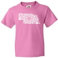 thumbnail image 3 of Inktastic Nebraska Silhouette Mandala Youth T-Shirt, 3 of 5