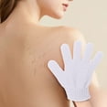 thumbnail image 4 of Exfoliating Bath Gloves Deep Cleansing Dual Texture Body Scrub Mitts for Dead Skin Removal Machine Washable with Hanging Loop for Shower Spa Massage and Dry Brushing for Women and Men, 4 of 4
