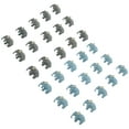 thumbnail image 4 of LOLIPPYY 30-Piece Mini Elephant Figurine Set for Desktop Decoration, Realistic Simulation Models for Home and Office Adornment, 4 of 7