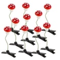 thumbnail image 5 of Worgeous 120 pcs  Mushroom Hair Clips Plant Hairpins Girls Hair Barrette Hair Accessories Headwear For Women Kids Party School, 5 of 8