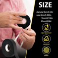 thumbnail image 4 of QHUDLV Heat Resistant Automotive Tape Flame-Retardant Cloth Fabric Black ) Sticky, 4 of 5