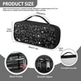 thumbnail image 7 of Jiueut Galaxy Star Stethoscope Storage Bag Small Storage Bags with Zipper for Travel Stethoscope Case for Nurse and Doctor Stethoscope Bag with Carrying Handle, 7 of 7