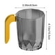 thumbnail image 3 of Vaso para cepillo de dientes con soporte - vaso de plástico para enjuague de 4,13x3,35 pulgadas para baño, capacidad de 100-200 ml, diseño fácil de limpiar en blanco, verde, rosa o gris, 3 of 6