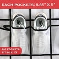 thumbnail image 4 of Over the Door Shoe Organizer, Shoe Rack Over the Door with Breathable Mesh 24/35 Pockets,Large Capacity Hanging Shoe Organizer , Hanging Closet Organizers Up to 40 lbs, 4 of 11