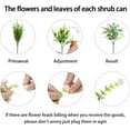 thumbnail image 3 of Artificial Flowers Outdoor Fake Flower - 20 Bundles Faux Plastic Outdoors Flowers Plants Greenery Shrubs for Outside Indoor Garden Porch Window Box Decoration(Red), 3 of 5