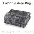 thumbnail image 2 of Washable Area Rugs Modern Abstract Plain Texture Living Room Carpet, Contemporary Non-Slip Accent Floor Mat for Bedroom Dining Room, 2 of 2