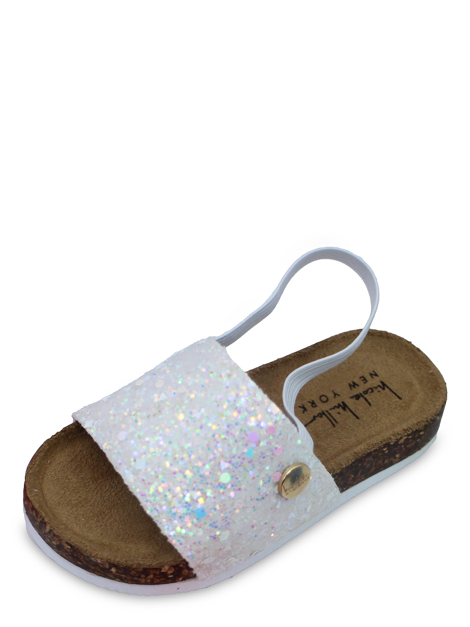Toddler Nicole Miller Girls Chunky Glitter Sandals