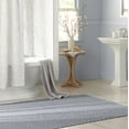 thumbnail image 3 of SAFAVIEH Martha Stewart Cotton Diamond Area Rug, Navy/Light Grey, 4' x 6', 3 of 12