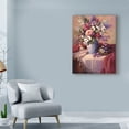 thumbnail image 3 of Trademark Fine Art 'Spring Fling Pink Purple' Canvas Art by Maxine Johnston, 3 of 4