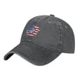 thumbnail image 1 of ZICANCN Mens Hats Unisex Baseball Caps-Sunflower American flag Hats for Men Baseball Cap Western Low Profile Hats Fashion, 1 of 8