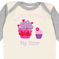 thumbnail image 4 of Inktastic World's Sweetest Big Sister Girls Long Sleeve Baby Bodysuit, 4 of 5