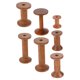 thumbnail image 3 of 7 carretes de hilo de madera vacíos para manualidades, portacarretes de madera, husillos de madera para costura y bordado., 3 of 8