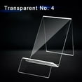 thumbnail image 1 of 10 Pcs Support d'Affichage en Acrylique pour Comptoir Support de Téléphone Portable Base Paresseuse, 1 of 5
