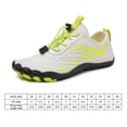 thumbnail image 3 of Zapatos acuáticos JShteea para Hombres y Mujeres sin cordones secado rápido blanco 40, 3 of 9