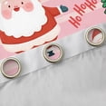 thumbnail image 4 of Homewish Merry Christmas Theme Black Out Curtains for Kids, Cartoon Santa Claus Curtains Pack of 2 (42x63 Each), Christmas Tree Bedroom Curtains, Luxury Room Decor, 4 of 6