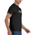 thumbnail image 6 of Mike Music Tyson Men's T-Shirt Short Sleeve Crewneck Shirts Pure Cotton Casual Tees Novelty Shirts Black, 6 of 8