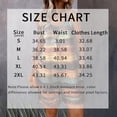 thumbnail image 5 of ZOELNIC Womens Summer Casual Print Sleeveless Rompers Loose Spaghetti Strap Shorts Jumpsuit with Pockets, L, 5 of 5