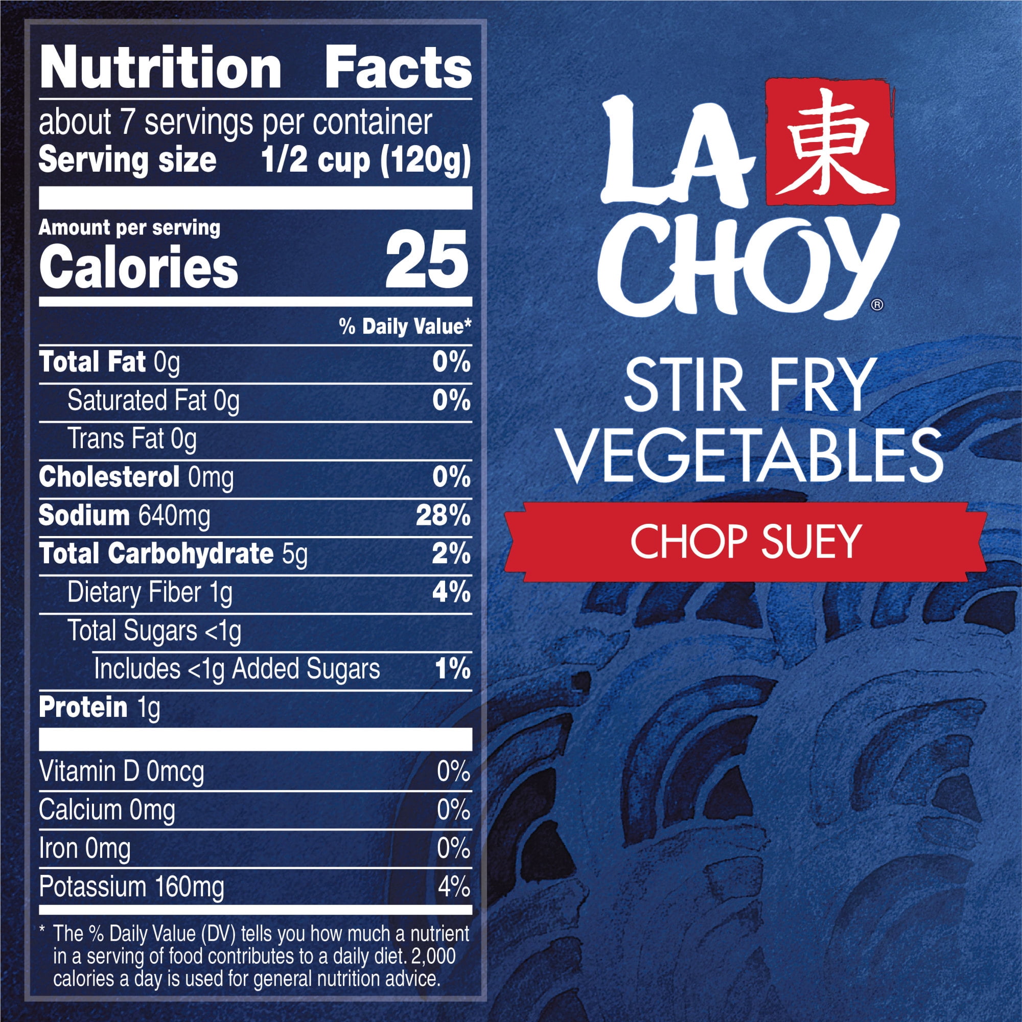 La Choy Chop Suey Vegetables, Chinese Mixed Vegetables, 28 oz Can
