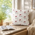 thumbnail image 6 of Solid Texture Pillow Cover Decorative Cushion Case for Sofa Couch, Soft Polyester Blend for Living Room Bedroom, 6 of 6