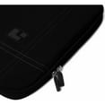 thumbnail image 4 of SUMACLIFE Microsuede Compact Padded Carrying Sleeve with Rear Pocket for 14", 15", 15.6" inch Notebook / Ultrabook / Laptop Devices, 4 of 7