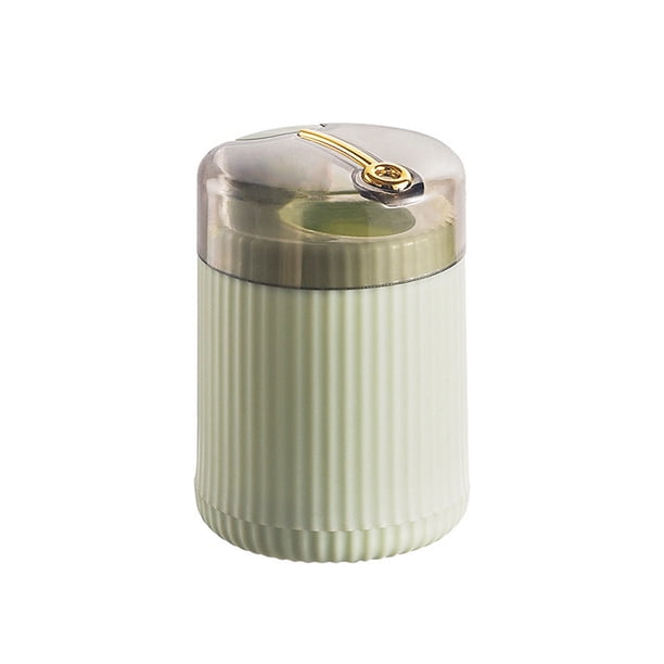 Monstrate Soporte para palillos de Dispensador de palillos Elegante Exquisita Superficie lisa Decorativo Automático Ahorro de espacio Almacenamiento y organización del hogar Verde claro