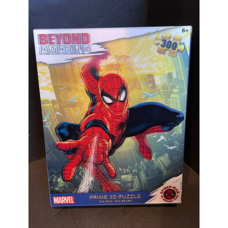 Beyond Amazing Spiderman 3D 300 Pc Puzzle 12x18”