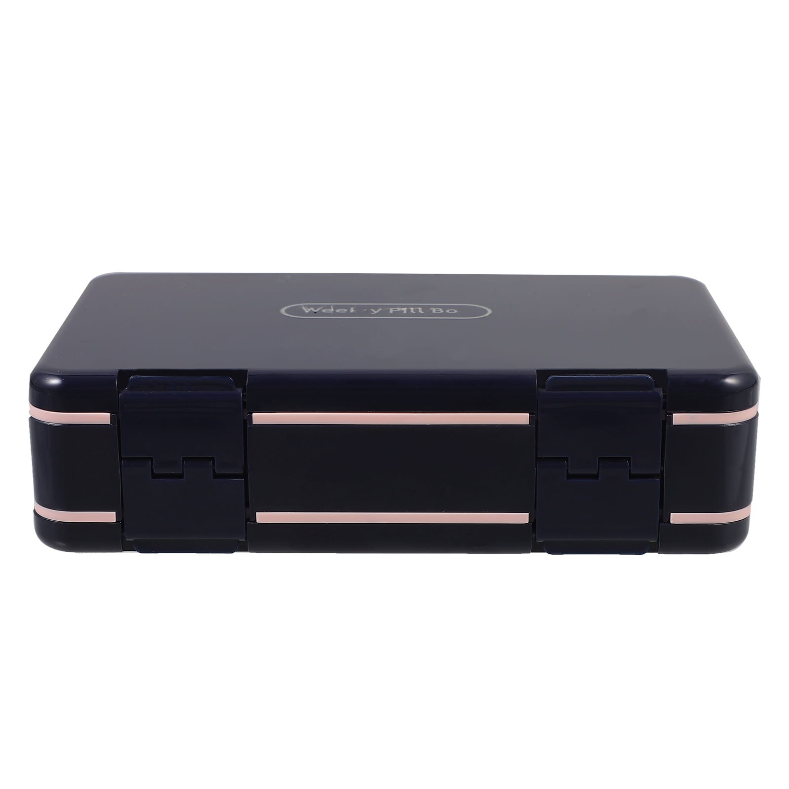 Weekly Pill Box Travel Pill Organizers Portable Medicine Storage Box Small Pill Box Portable Pill Box