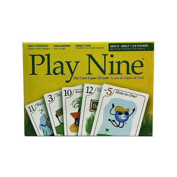 English PLAY NINE Play Nine Game Card Game Party Multiplayer Cards Toys