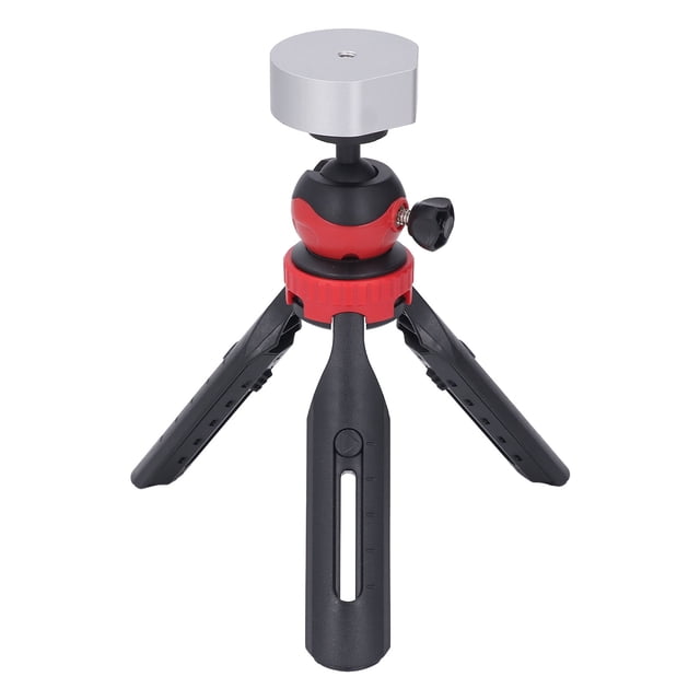 Mini Trépied, Hauteur et Inclinaison Réglables, Trépied Compact Portable avec Adaptateur pour Trépied, Support de Poteau Satellite V4, Compatible avec Mini Antenne