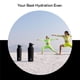 thumbnail image 3 of Botella de agua Corkcicle Sport Canteen con aislamiento de 950 ml, color negro, 3 of 7