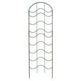 thumbnail image 1 of Achla Designs FT-16 77 In Waves Wrought Iron Garden Lattice Trellis, Black, 1 of 4