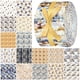 thumbnail image 1 of Rollo de Tela Ganeen 100 Piezas Azul y Dorado para Patchwork 6,5x51 cm, 1 of 6