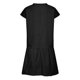 thumbnail image 5 of Puntoco Vestido De Manga Corta Con Cuello En V, Vestido De Falda Con Vuelo De Algodón Y Lino Estampado De Manga Corta Con Cuello En V De Verano Para Mujer Negro M, 5 of 5