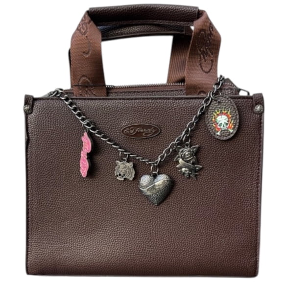 Bolsa Crossbody Ed Hardy Chocolate