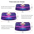 thumbnail image 5 of Yayeee Car Windshield Sun Shade Universal Fit Front Visor Protector, Purple Digital Art, 5 of 8