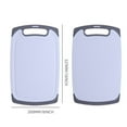 thumbnail image 3 of CASAFUN Durable Plastic Cutting Boards for Kitchen Large Cutting Board for Meat Dishwasher Safe Reversible Double Sided Chopping Boards withGrinding Area and Easy Grip Handle for Cooking, 3 of 7