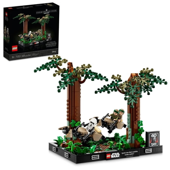 Set LEGO Star Wars Diorama Duelo de Speeders en Endor 75353