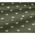 thumbnail image 6 of oneOone Viscose Jersey Light Green Fabric Hearts Craft Projects Decor Fabric Printed By The Yard 60 Inch Wide, 6 of 7
