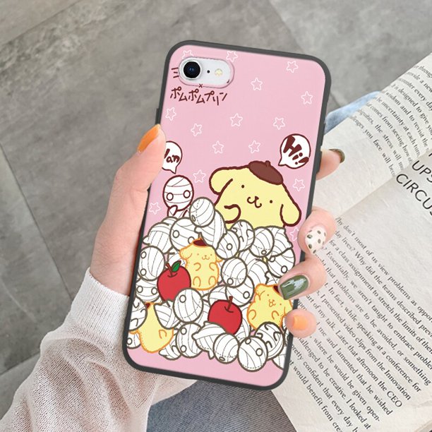 Funda de silicona suave para iphone, carcasa con diseño de Kuromi Melody, Sanrio, para iphone 7, 8 Plus, SE 2020, SE2020 Fivean unisex