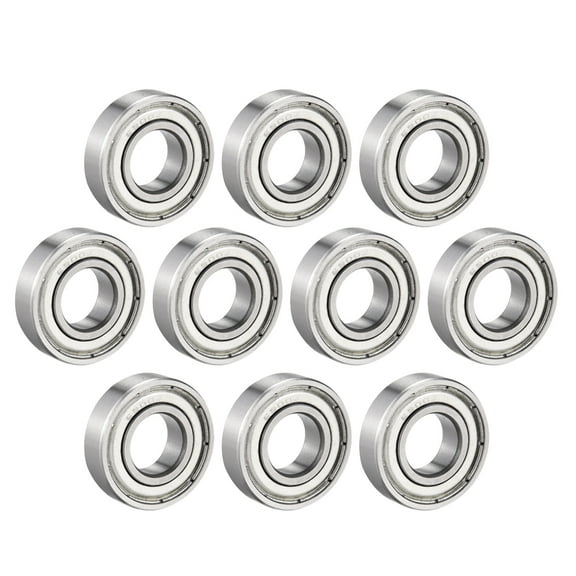 10pcs 10x22x6mm Chrome Steel Deep Groove Ball Bearing 6900Z Double Shield
