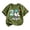 AB237 Army Green, variant on Bainana Boys Short Sleeve T Shirts Number Two Print Loose Tops Big Kids Summer Tees