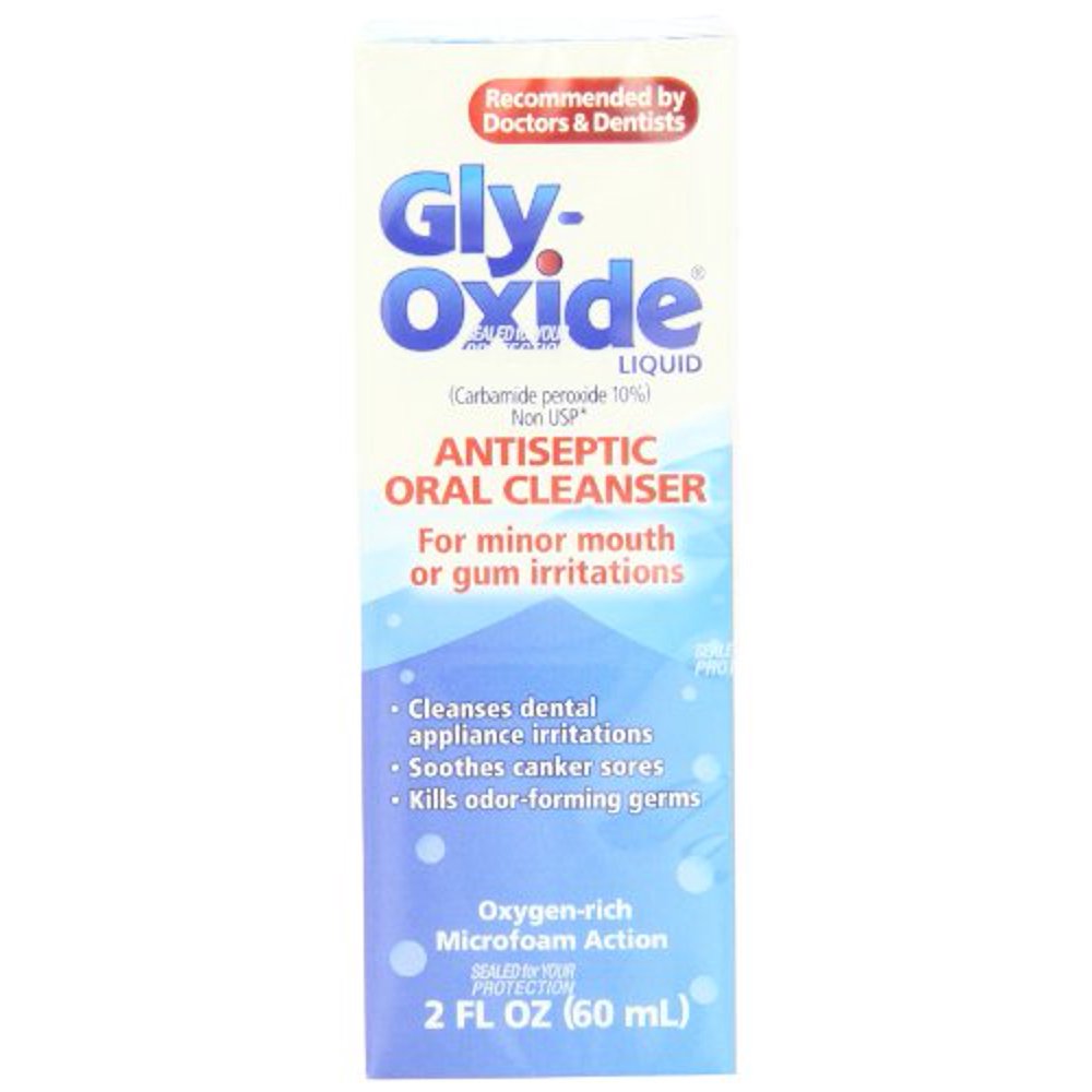 5 Pack GlyOxide Liquid Antiseptic Oral Cleanser 2oz Each Walmart