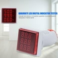 thumbnail image 3 of Greenne Led Digital Display Voltmeter Ammeter Voltage Current Frequency Tester Meter, 3 of 7