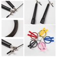 thumbnail image 3 of Speed Jump Rope - Adjustable Jumping Rope For Wods, Mma, Martial Arts, Boxing Or Home Workout-Pink, 3 of 4